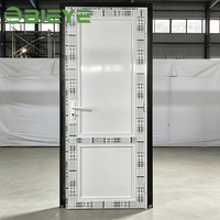 Porte battante en aluminium économique à performance opérationnelle stable pour la construction de nouveaux logements résidentiels