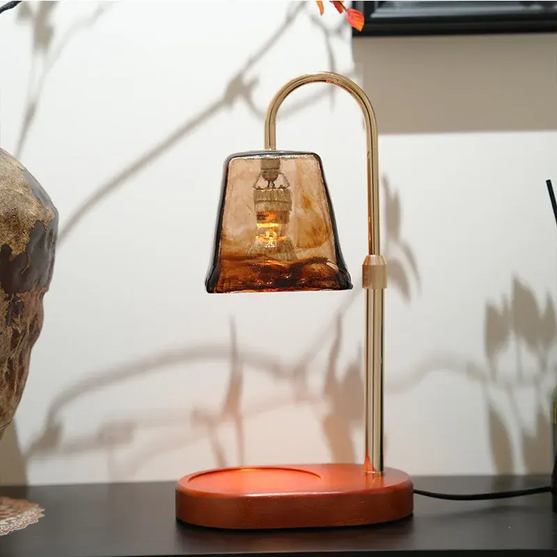 ORANGLES Ancient Style Dimmable Candle Warmer Lamp | Adjustable Timing Electric Wax Melter | Bedroom Atmosphere Decor – orangles Qatar - high resolution display - exposing craftsmanship - Image 2 of 6 | built for everyone | Ancient Style Dimmable Candle Warmer Lamp | Adjustable Timing Electric Wax Melter | Bedroom Atmosphere Decor – orangles Qatar for sale Georgia | Free Shipping ORANGLES