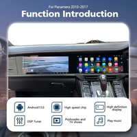 Système intelligent de navigation GPS pour Panamera 970 2010-2017, autoradio multimédia Android, écran double RHD