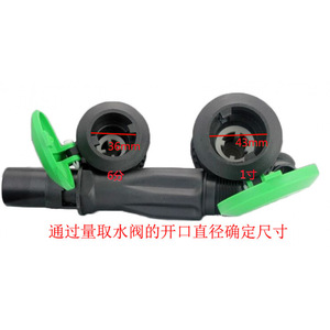 วาล์วน้ำทองเหลืองเกลียว 1 นิ้ว สำหรับเชื่อมต่อสายยางรดน้ำสวนและล้างรถ - Product Image 4