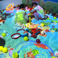 Projecteur virtuel jeu ar éducation 3d intérieur aire de jeu plage sable projection magique interactive 3d sol et mur