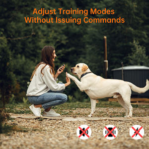 नया आगमन रिमोट 3280फीट रिचार्जेबल वाटरप्रूफ ई कॉलर 3 प्रशिक्षण मोड कुत्ते प्रशिक्षण सदमे बार्क कॉलर - Product Image 4