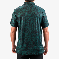 Herenshirt golfpolo 4-way stretch vochtregulerend polyester spandex performance kleding blank design OEM fabrikant leverancier