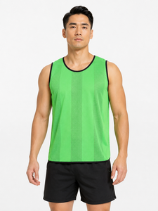 Tengbo Mesh Big Hole Volwassen Voetbalshirts, Aanpasbare Print Logo Set 12/24 Trainingsvesten, Snel Droogend, 100% Polyester - Product Image 6