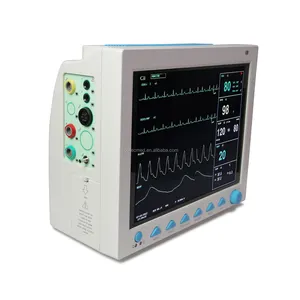 CONTEC rts cor função médica paciente sistema de monitoramento 12 canais eletrocardiógrafo CMS8000