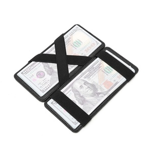 Porte-cartes en cuir PU personnalisé Boshiho, étui à cartes de visite en PU effet crocodile, porte-cartes de crédit RFID - Product Image 3