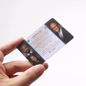 Tarjetas de Visita de PVC Impermeables para Uso en Exteriores - Product Image 4