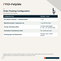Mesin Pemotong Pipa Seri FYID-Feiyide ISY dengan Pemasangan Internal dan Instalasi Self Centering untuk Perawatan Pipa Pabrik