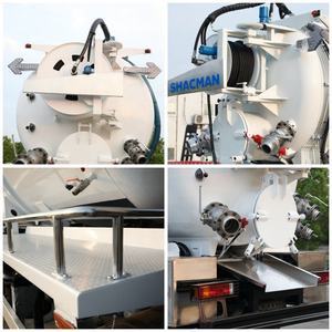 Camión <span class=keywords><strong>de</strong></span> Succión y <span class=keywords><strong>Limpieza</strong></span> <span class=keywords><strong>de</strong></span> Aguas Residuales, Desechos Fecales y Hojas SHACMAN <span class=keywords><strong>de</strong></span> 15m3, 16m3, 18m3 y 20m3 para Operaciones <span class=keywords><strong>de</strong></span> Mantenimiento <span class=keywords><strong>de</strong></span> Drenajes - Product Image 5