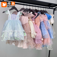 Vente en gros de vêtements d'occasion GeryonVintage, tailles mixtes pour garçons, filles et enfants, vêtements d'été d'occasion pour enfants, manches courtes