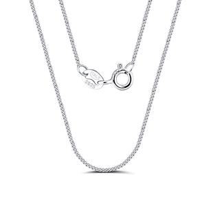 925 Sterling Silver 1mm Cable Chain Extenders - Set Of 5, 1" To 6" Lengths, Made In Italy, For Necklace, Bracelet, Anklet - View #3