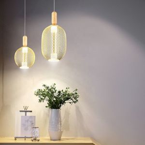 Nouveau design nordique moderne café salle à manger table linéaire suspendu simple suspension en verre - Product Image 1