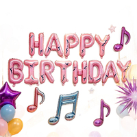 Ballon en aluminium à motif craquelé style Cybercore, thème K-Pop, pour événements de fans et fêtes d'anniversaire