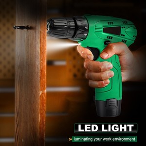 Perceuse-visseuse sans fil 12V à moteur brushless avec mandrin sans clé, personnalisable OEM, alimentée par batterie pour le perçage CD-12A 12 Perceuse sans fil - Product Image 4