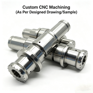 Válvula de gas y aceite de alta resistencia personalizada, piezas de torneado CNC, conector de manguera hidráulica a medida, componentes de torno de precisión - Product Image 1