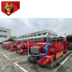 tigerrig工厂用TG5000压裂泵组生产5000hp中车交流钻井电机
