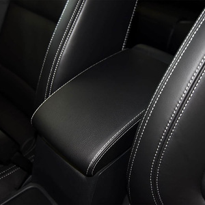 Funda de cuero para reposabrazos para Volkswagen Tiguan 2009-2017, cubierta protectora para consola central, caja de almacenamiento - Product Image 2