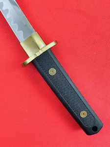 Couteau tactique de survie personnalisable HUNSHU SAMURAI OEM avec manche en G10 et étui en acier inoxydable pour la chasse et le bricolage - Product Image 4