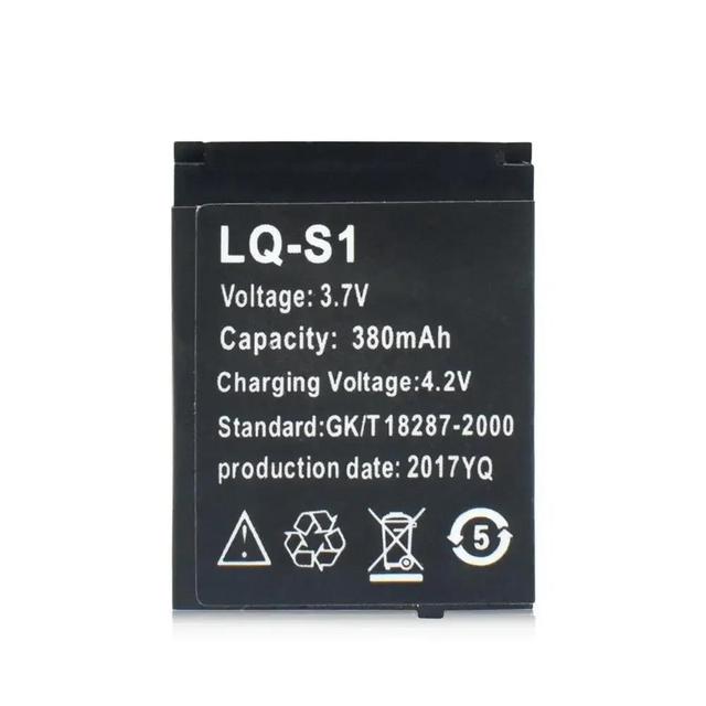 REAL CAP Replacement Li-Ion Battery LQ-S1 for SMART WATCH DZ09 QW09 W8 A1 V8 X6 Rechargeable Lithium Ion Batteries Factory OEM
