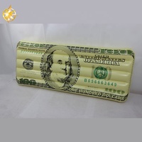 Bouée gonflable fantaisie pour enfant Waterhan Bill USA, motif dollar, en PVC, pour piscine