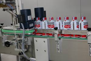 Machine d'étiquetage de bouteilles en forme de L SKILT CE Auto, étiqueteuse de surface supérieure, autocollante, avec moteur servo et PLC NOVEXX - Product Image 6