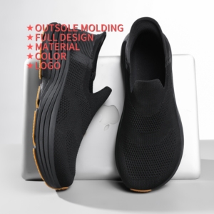 Chaussures décontractées à enfiler pour homme, grande taille, antidérapantes, respirantes, confortables, semelle intermédiaire en EVA souple, toutes saisons - Product Image 1