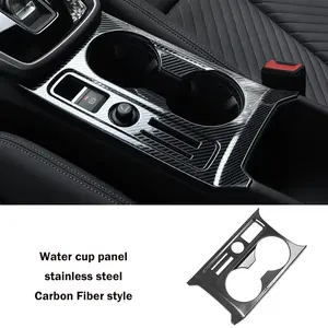 Cubierta Interior para Panel de Cambio de Marchas de Consola Central para <span class=keywords><strong>Audi</strong></span> A3 8Y 2021 <span class=keywords><strong>2022</strong></span> 2023 2024, Accesorios para Automóviles, Textura de Carbono - Product Image 5