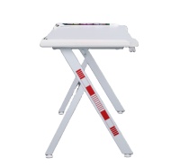 Table d'ordinateur de jeu intelligente en forme de L extensible et personnalisée avec de nouvelles couleurs de conception en option Style technique