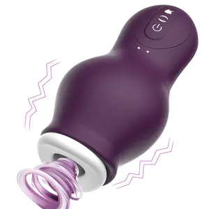 Six Massage Designs Penis Apparatus Men Sucking Cups Sex Toys Male Masturbator Vacuum Cup Masturbation Vibrator