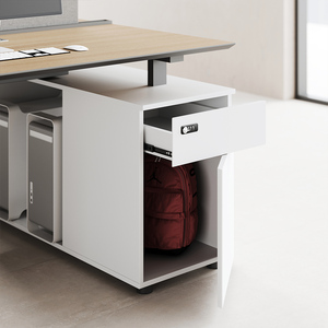 Moderno Escritorio <span class=keywords><strong>de</strong></span> <span class=keywords><strong>oficina</strong></span> modular <span class=keywords><strong>de</strong></span> 4 plazas, <span class=keywords><strong>muebles</strong></span> <span class=keywords><strong>de</strong></span> estación <span class=keywords><strong>de</strong></span> trabajo <span class=keywords><strong>de</strong></span> <span class=keywords><strong>coworking</strong></span> con espacio abierto extensible, diseño <span class=keywords><strong>de</strong></span> madera, personal <span class=keywords><strong>de</strong></span> <span class=keywords><strong>oficina</strong></span> - Product Image 2