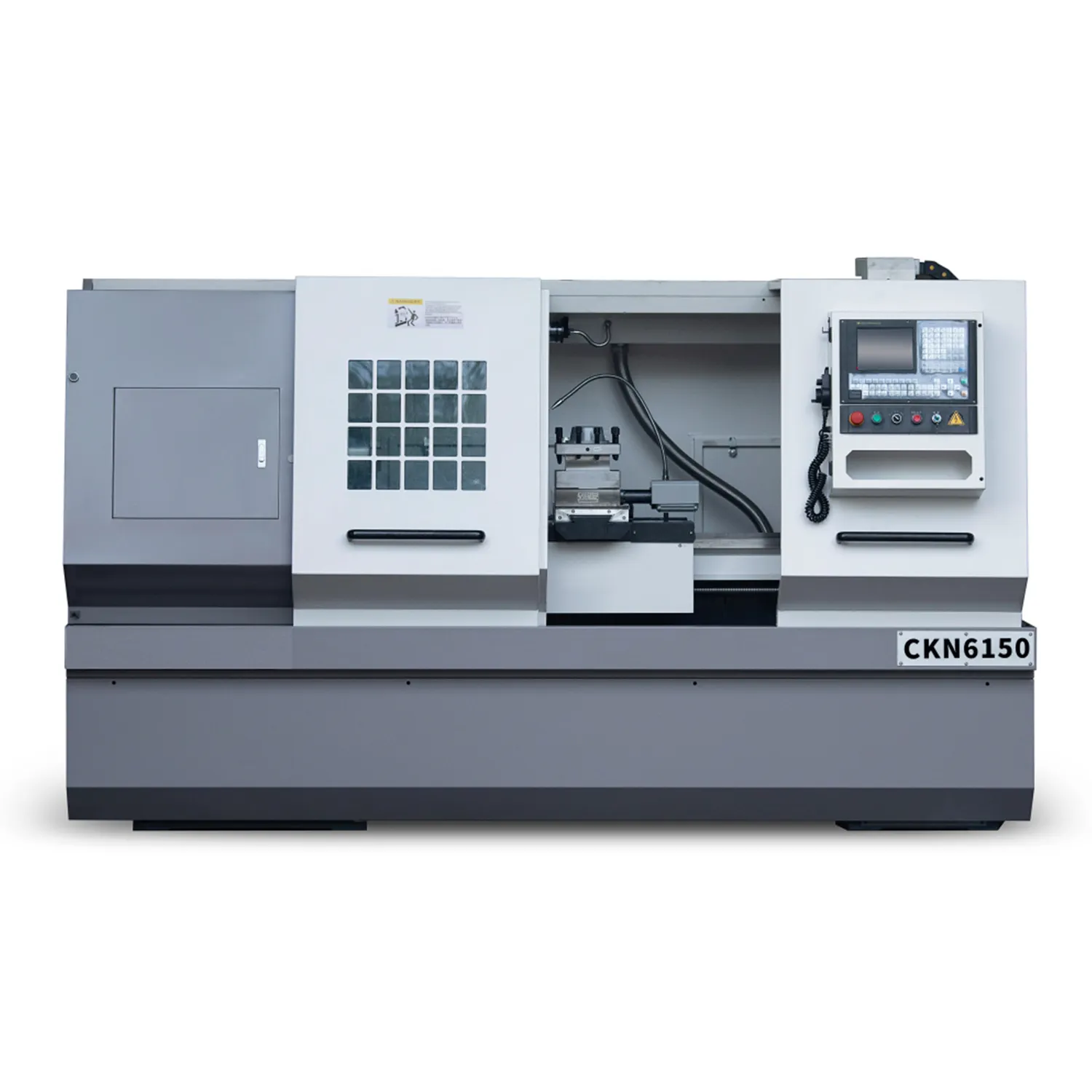 Flat Bed Lathe China Cnc Lathe Machine Automatic Bar Feed