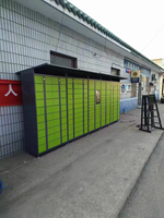 Caméra intelligente de casier de livraison de colis de Campus Express d'appartement d'armoire de livraison de colis connectée en réseau de WiFi pour la sécurité de paquet