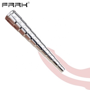 FRRK - Tapón Anal Metálico para Hombre, Estimulador de Próstata, Masajeador de Vejiga, Varilla de Acero con Forma de Ojo de Caballo - Product Image 1