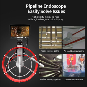 Dearsee 7 inch cầm tay ống kiểm tra hệ thống camera độ phân giải cao 23mm Ống kính cống máy ảnh nội soi - Product Image 3