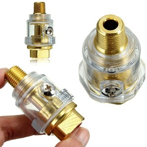 Injecteur d'huile à prix d'usine, raccord fileté mâle NPT de 1/4 pouce, mini-huileur, accessoire d'outil pneumatique en fer - Product Image 4