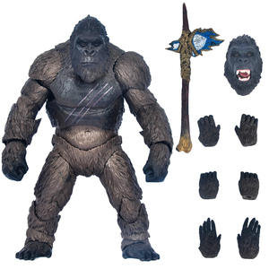 Set De Figuras De Acción SHM Versión Película 2021 De Godzilla Vs. Gorila, Juguete De PVC Hecho A Mano Súper Articulado, Tema De Animales ODM GSL - Product Image 1