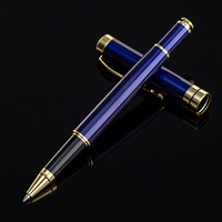 Bolígrafo de Gel Metálico de Lujo con Logotipo Personalizado, Punta de 0.5 mm, Escritura Suave, 37 g, para Regalos Promocionales y Suministros de Oficina y Negocios