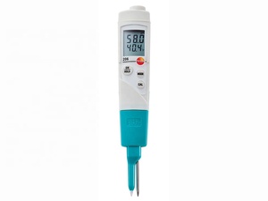 ชุดเครื่องมือวัดค่า pH ดิจิตอล Testo 206-pH2 (0563 2062) สำหรับชีส โยเกิร์ต และวัตถุกึ่งแข็ง ช่วงการวัด 0-14 pH พร้อมเซ็นเซอร์ภายนอก - Product Image 1