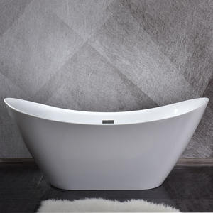 Vente directe d'usine moderne <span class=keywords><strong>nordique</strong></span> 1.8m acrylique Art baignoire autoportante baignoire pour salle de <span class=keywords><strong>bain</strong></span> pour hôtel SPA projets - Product Image 6