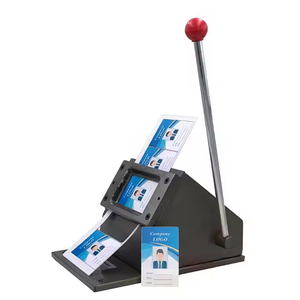 Machine de Découpe Manuelle 86x54mm pour Cartes de Visite, Découpeuse de Papier et PVC Professionnelle - Product Image 3