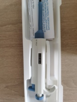 LABTEX Micropipette mécanique monocanal de laboratoire 10 ml à volume réglable, semi-autoclavable, en plastique de haute qualité