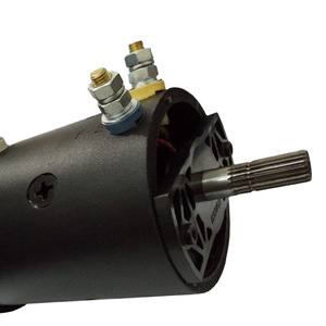 Motor de cabrestante de alta potencia serie DS 1250SL, motor de CC de imán permanente de 12V, montaje de brida de 130mm, 1500 RPM - Product Image 4