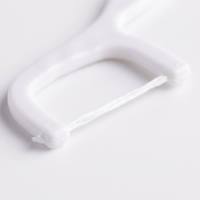 Fil dentaire jetable individuel pour hôtels et hôtellerie, emballé en vrac (100 pièces), hygiénique, pour les voyages et les déplacements, articles de toilette pour invités
