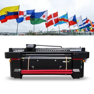 Stampante per banner con bandiera a sublimazione del plotter per stampante in tessuto di poliestere tessile digitale stampante uv roll to roll