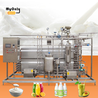 Pasteurizador de Leche Automático MY de 200l 1000l, Esterilizador Instantáneo de Ultra Alta Temperatura