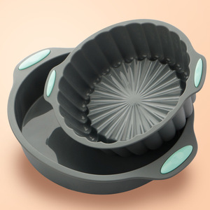 Set <span class=keywords><strong>di</strong></span> Stampi in Silicone Grigio Scuro Multi-Stile, 10 Misure, Antiaderenti e Resistenti al Calore per Torte, <span class=keywords><strong>Pane</strong></span>, Ciambelle e Muffin, per Forno da Cucina - Product Image 5
