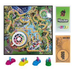 Nuovissimo Gioco da Tavolo 'La Vita è un Gioco' con Grande Piattaforma Girevole per Intrattenimento e Divertimento alle Feste, Ideale per Bambini - Product Image 2