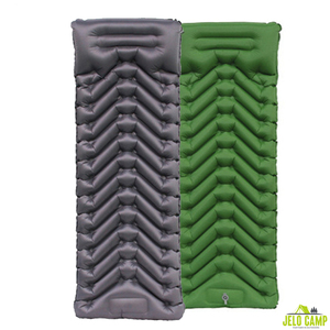 <span class=keywords><strong>Tapis</strong></span> <span class=keywords><strong>gonflable</strong></span> durable et imperméable <span class=keywords><strong>de</strong></span> 8 cm d'épaisseur, avec pompe à pied intégrée <span class=keywords><strong>pour</strong></span> le camping en extérieur - Product Image 1