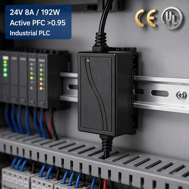 24V 8A 192W AC DC Switching Power Supply US UK EU AU Plug CE FCC RoHS SAA Goksja