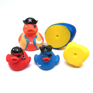 Nhà Sản Xuất Khuyến Mại 5Cm Màu Xanh Cao Su Ducky Tắm Đồ Chơi Nổi Đồ Chơi Nước Với Ánh Sáng Nhấp Nháy Cho Trẻ em' Bồn Tắm Giải Trí - Product Image 6